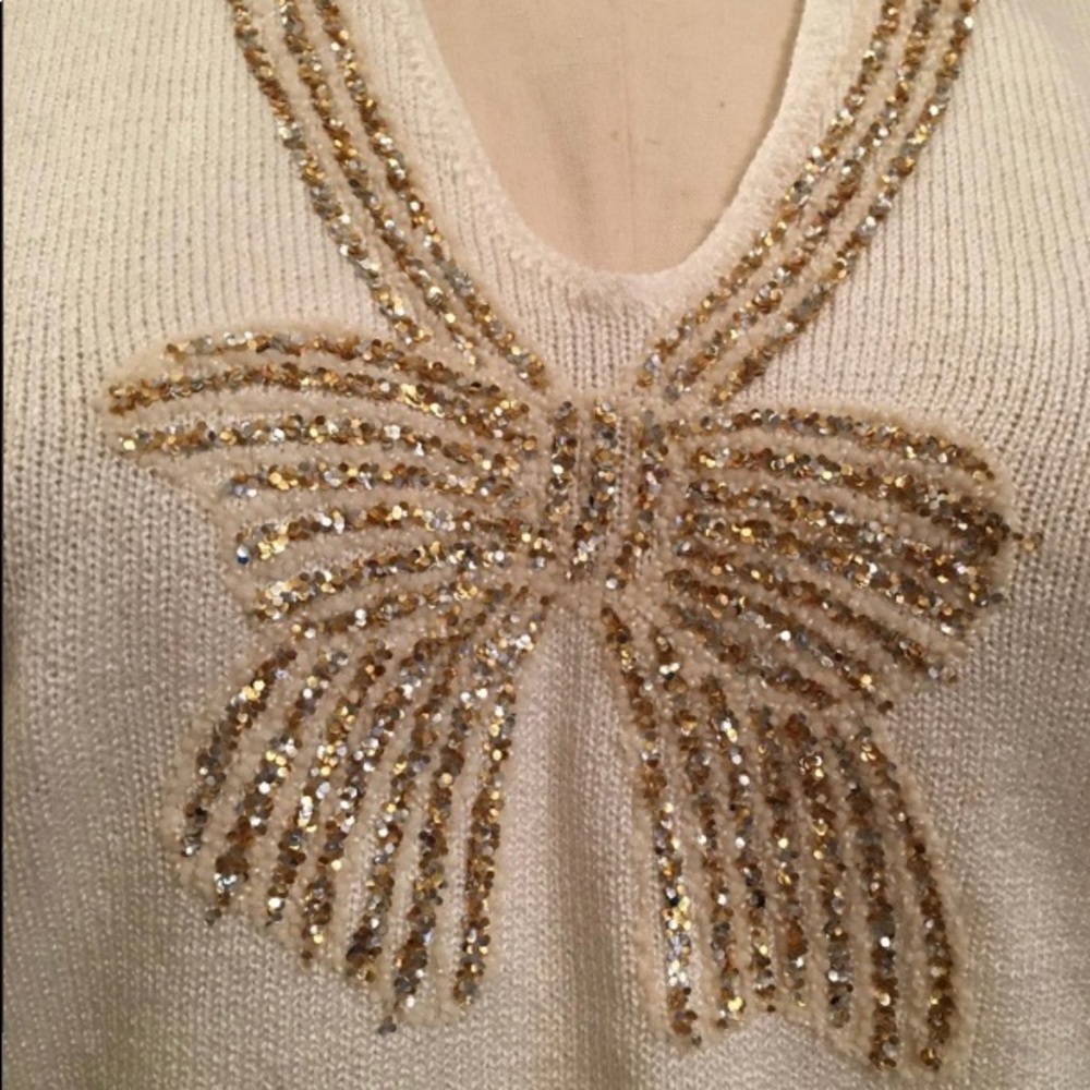 Vintage 1980’s Ivory Sweater Set